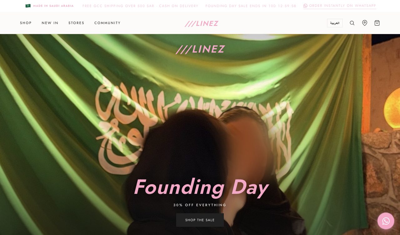 3LINEZ — the redesign